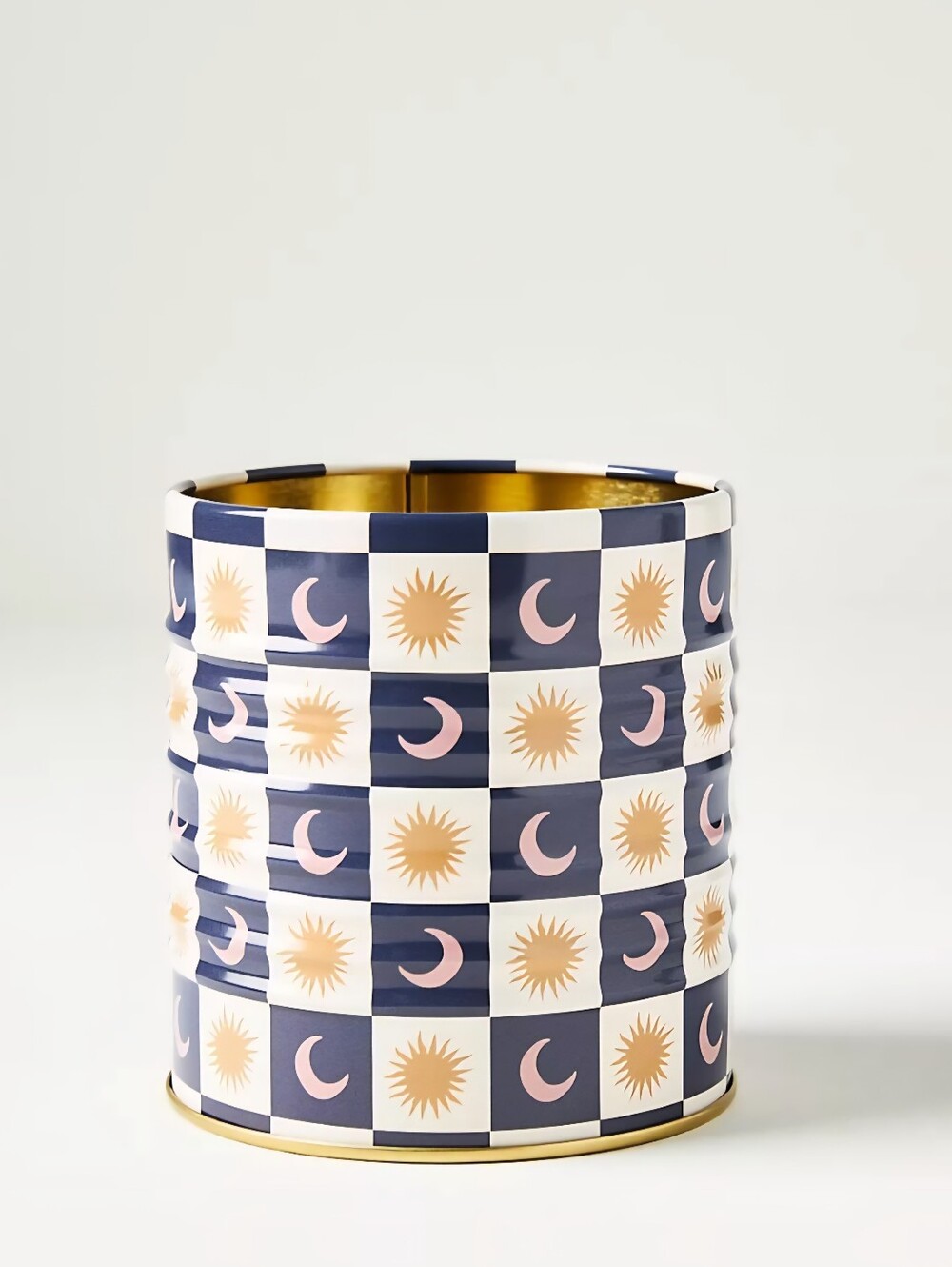 Anthropologie, DesignWorks Flower Vase / Ink Tin Pen Pot